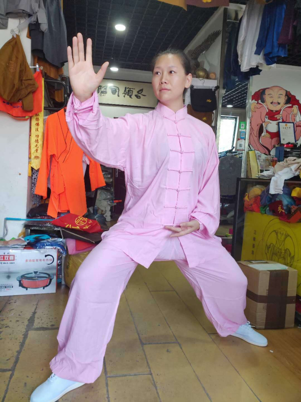 Odjeća za Tai Chi vježbanje, pamuk-saten, podstava 100% pamuk, unisex