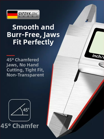 Digitālais kalipers — rūpnieciskās kvalitātes, augsta precizitāte, piemērots juvelierizstrādājumu un rokassprādžu mērījumiem