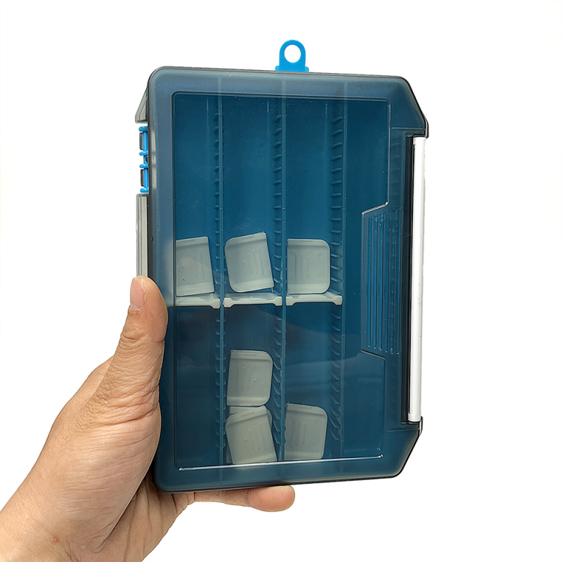 Cutie Yun Cong pentru năluci — cutie multifuncțională de depozitare pentru accesorii de pescuit, material PP