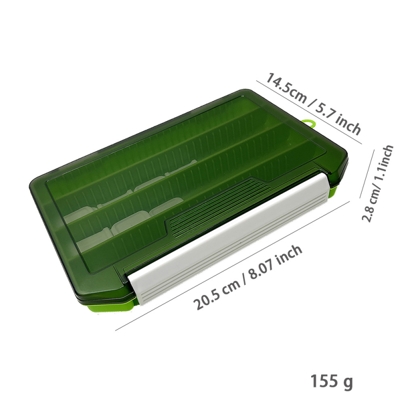 Cutie Yun Cong pentru năluci — cutie multifuncțională de depozitare pentru accesorii de pescuit, material PP