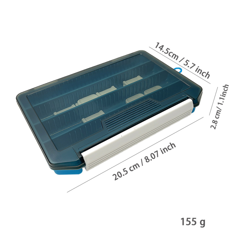 Cutie Yun Cong pentru năluci — cutie multifuncțională de depozitare pentru accesorii de pescuit, material PP