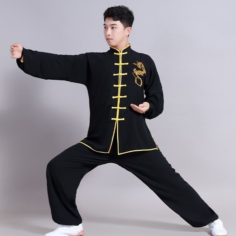 Îmbrăcăminte Tai Chi - țesătură corduroy și in, pentru bărbați