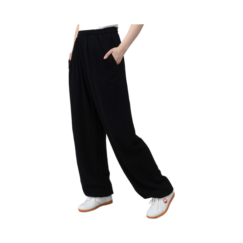 Tai Chi hlače za žene i muškarce, nove za jesen/zimu, debele pamuk-lanene hlače za Tai Chi vježbanje na proleće i jesen