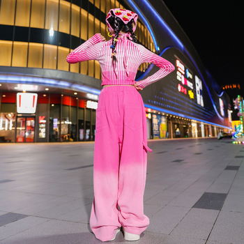 Meitenēm džezdeju komplekts: crop-top ar garām piedurknēm, kokvilnas audums 22% sastāvs, prakses drēbes, drošības klase B, pavasaris un rudens