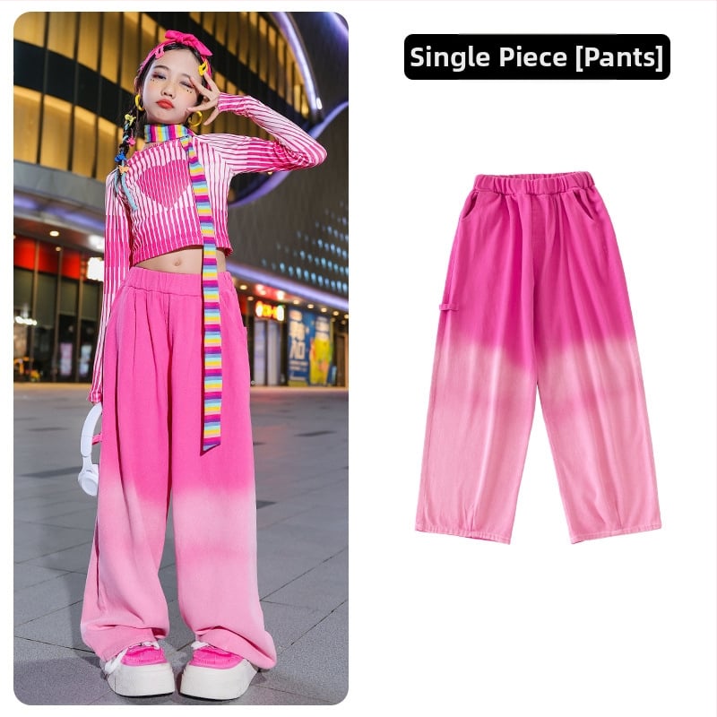 Meitenēm džezdeju komplekts: crop-top ar garām piedurknēm, kokvilnas audums 22% sastāvs, prakses drēbes, drošības klase B, pavasaris un rudens