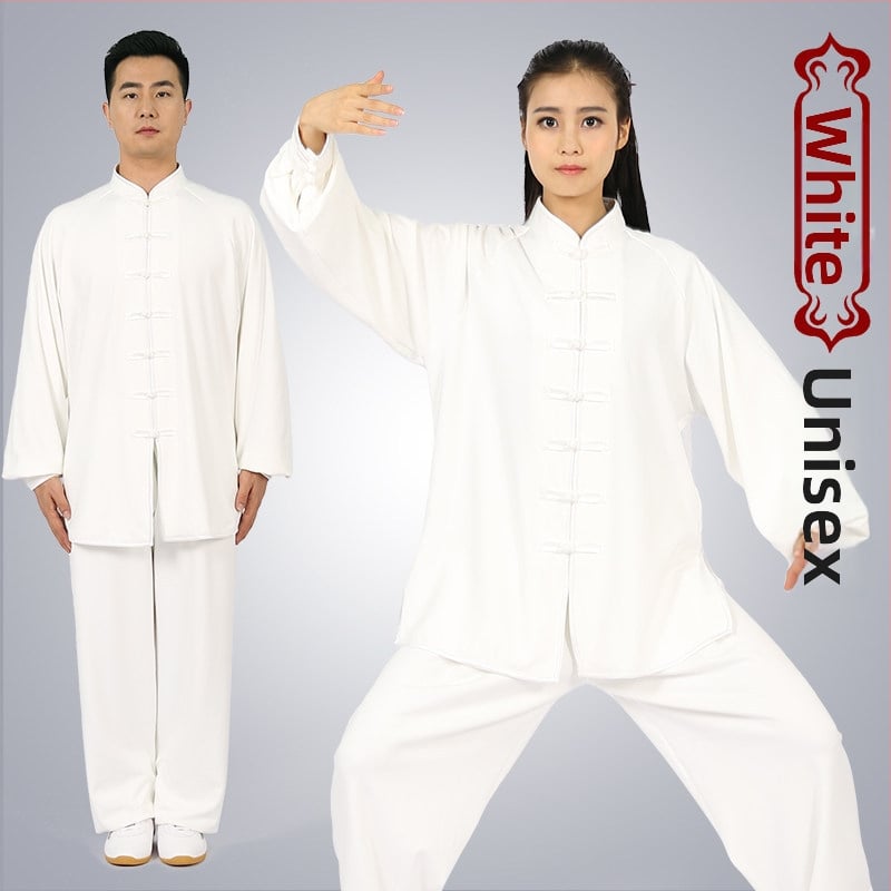 Tai Chi trening komplet; topao i debelo za jesen-zimu; Milk Silk tkanina i Milk Silk podstava (100% poliester); jednobojan; unisex