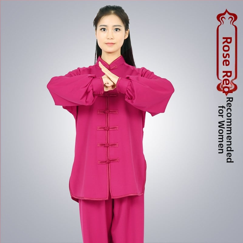 Tai Chi trening komplet; topao i debelo za jesen-zimu; Milk Silk tkanina i Milk Silk podstava (100% poliester); jednobojan; unisex