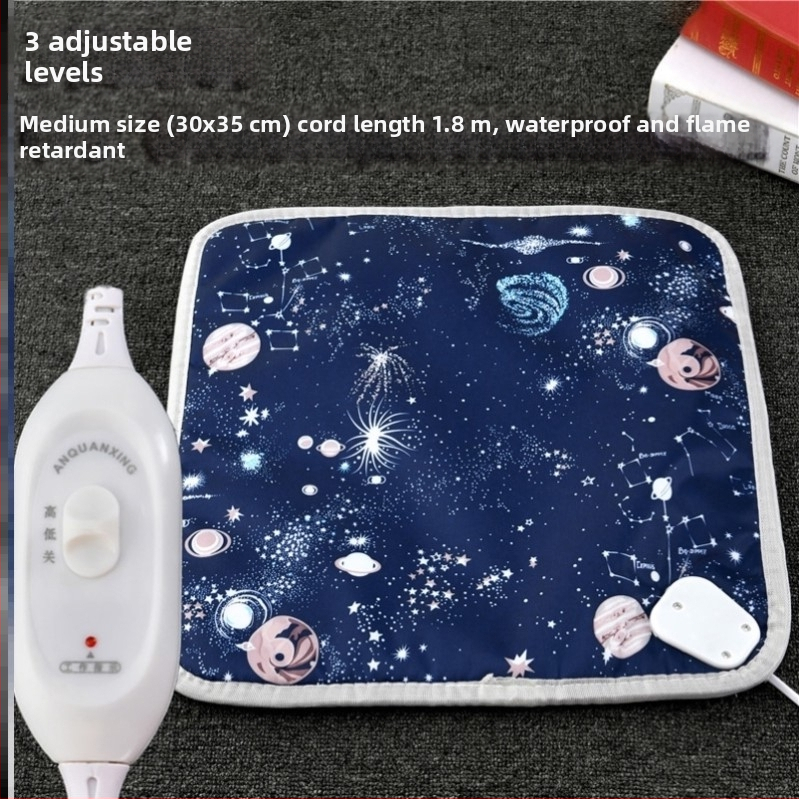 Подгряваща подложка за кучета, постоянна температура, PP памук, почистване с избърсване, лесен монтаж