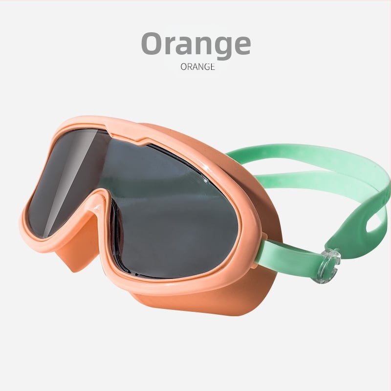 Ochelari de înot pentru miopie, impermeabili, antiaburire, HD, cadru mare, pentru adulți