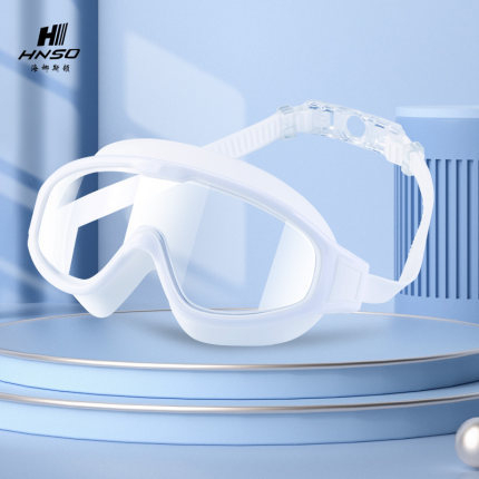 Ochelari de înot pentru adulți, cu lentile PC anti-ceață