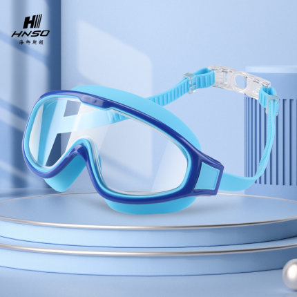 Ochelari de înot pentru adulți, cu lentile PC anti-ceață