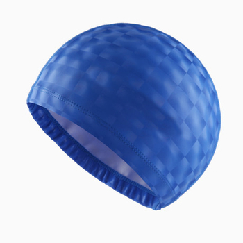 Pălărie de înot Sutton Paul, PU, model carouri, pentru adulți, protecție urechi, respirabilă, ne-strângătoare