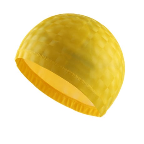 Pălărie de înot Sutton Paul, PU, model carouri, pentru adulți, protecție urechi, respirabilă, ne-strângătoare