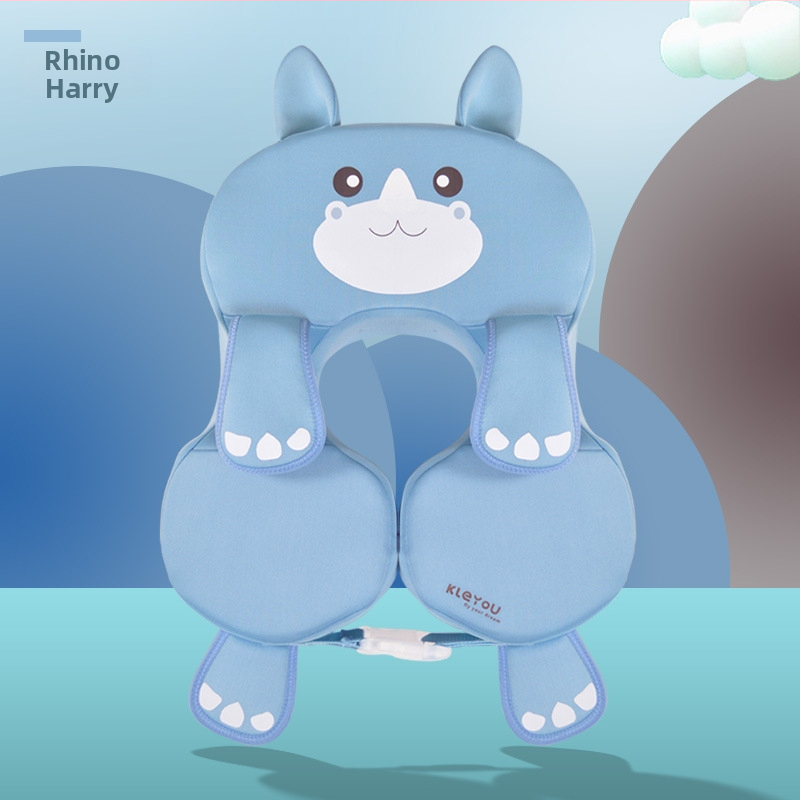 Inel de baie pentru copii, neinflabil, design subraț și pe burtă, material PVC, pentru copii