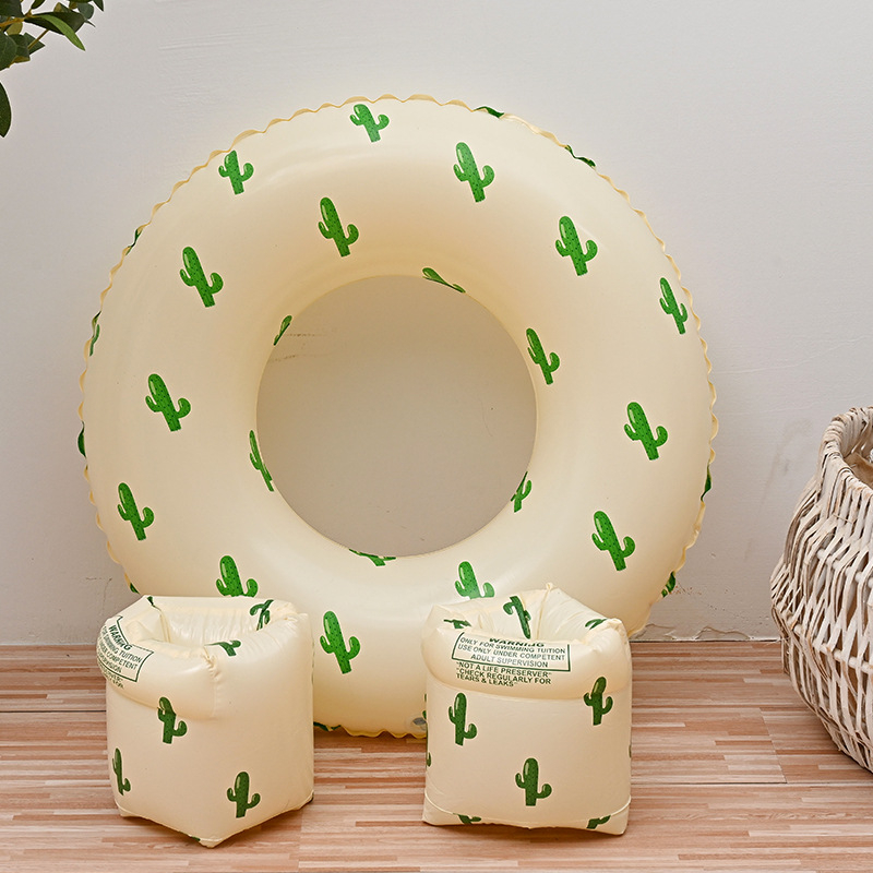 Inel de înot pentru copii – PVC ecologic, culoare monocromă