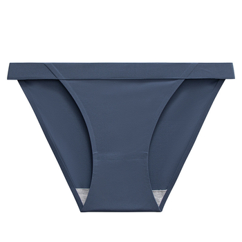 Nailona bezšuvju sieviešu tanga biksītes ar kokvilnas odere, zems viduklis, vienkrāsains raksts