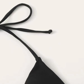 Ženski gornji dio kupaćeg kostima, najlon 80% / spandex 20%, s jastučićem za dojke, bez rukava, podstava od poliestera (95% poliestera, 5% spandex), jednobojni uzorak
