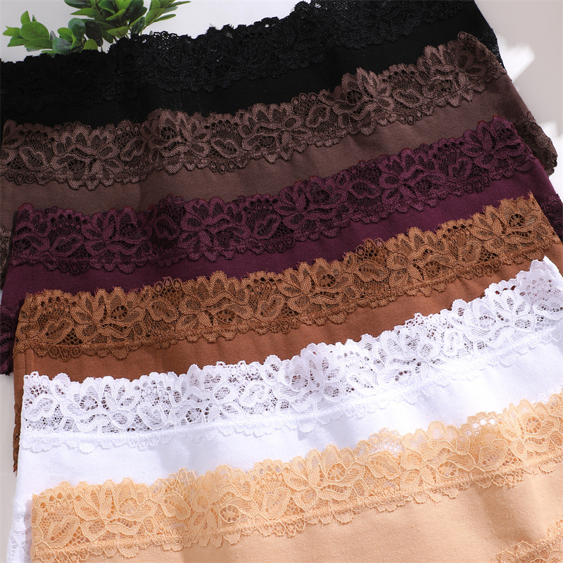 Chiloți tanga din bumbac pentru femei, respirabili, talie joasă, uni, căptușeală din bumbac 100%