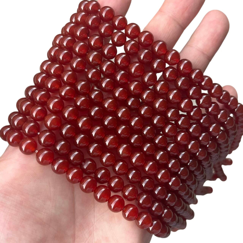 Raspršane perle od prirodnog ahata, 7A razred, komponente za DIY narukvicu, poluproizvod, prirodni stil, rezanje, brušenje i poliranje