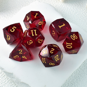 D&D gemų kauliukų rinkinys — derviniai kauliukai, pritaikomi, forma: kita, dėžutės kiekis: derinimui