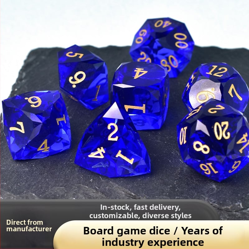 D&D gemų kauliukų rinkinys — derviniai kauliukai, pritaikomi, forma: kita, dėžutės kiekis: derinimui