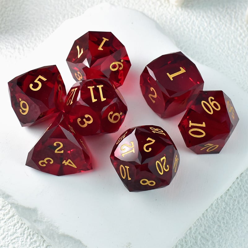 D&D gemų kauliukų rinkinys — derviniai kauliukai, pritaikomi, forma: kita, dėžutės kiekis: derinimui