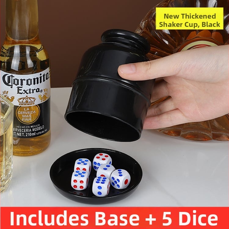 Runwei kauliukų puodelių rinkinys, PP medžiaga, 120 vnt., šachmatų ir kortų žaidimams