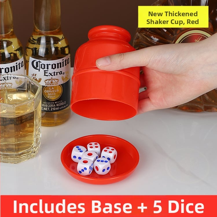 Runwei kauliukų puodelių rinkinys, PP medžiaga, 120 vnt., šachmatų ir kortų žaidimams