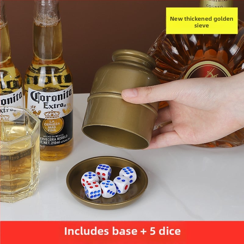 Runwei kauliukų puodelių rinkinys, PP medžiaga, 120 vnt., šachmatų ir kortų žaidimams