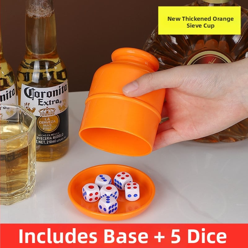 Runwei kauliukų puodelių rinkinys, PP medžiaga, 120 vnt., šachmatų ir kortų žaidimams