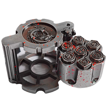 Kauliukų komplektas iš cinko lydinio, suapvalintais kampais, pritaikomas, tinkamas šachmatams ir kortų žaidimams, 30 vienetų dėžutėje, Xincheng