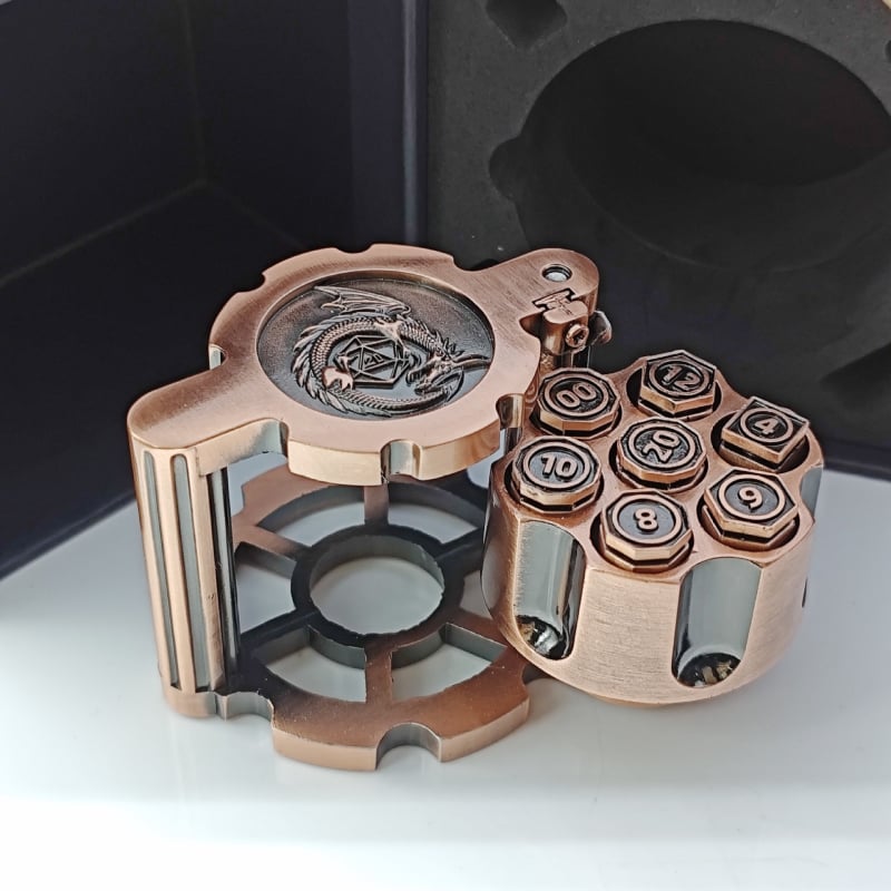 Kauliukų komplektas iš cinko lydinio, suapvalintais kampais, pritaikomas, tinkamas šachmatams ir kortų žaidimams, 30 vienetų dėžutėje, Xincheng