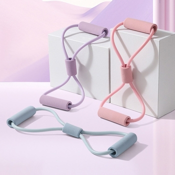 Otporni uređaj s oblikom 8 za fitness i jogu, materijal TPR, specifikacije 4×7, za odrasle