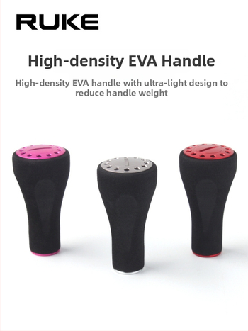 RUKE mâner de braț reglabil pentru mulinete de pescuit – ușor, extins și mărit, EVA anti-derapant, potrivire universală