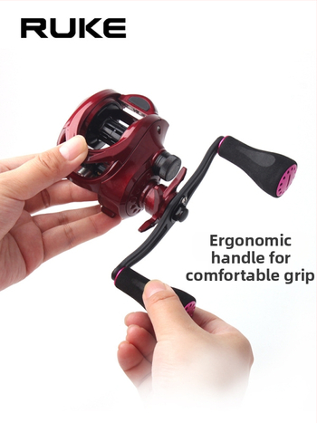 RUKE mâner de braț reglabil pentru mulinete de pescuit – ușor, extins și mărit, EVA anti-derapant, potrivire universală
