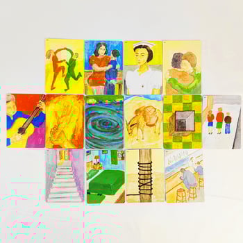 Tarot karta društvena igra za psihološko iscjeljenje i projekciju podsvesnog, razvoj emocija; Materijal: papir; Starost: 15–60