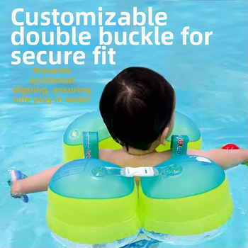 Inel de înot pentru copii cu curea subraț, PVC ecologic 0,33 mm, pentru înot și plimbare în apă