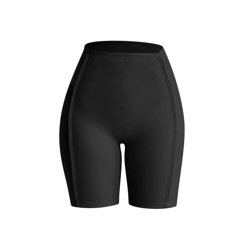 Ženske cropped fitness šorceve, visoki struk, podizanje stražnjice, nylon-spandeks 80/20, duljina 44–46 cm, visoka elastičnost, marka AAKVT