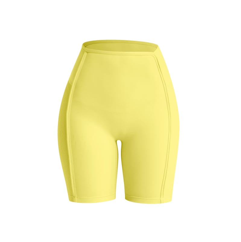 Ženske cropped fitness šorceve, visoki struk, podizanje stražnjice, nylon-spandeks 80/20, duljina 44–46 cm, visoka elastičnost, marka AAKVT