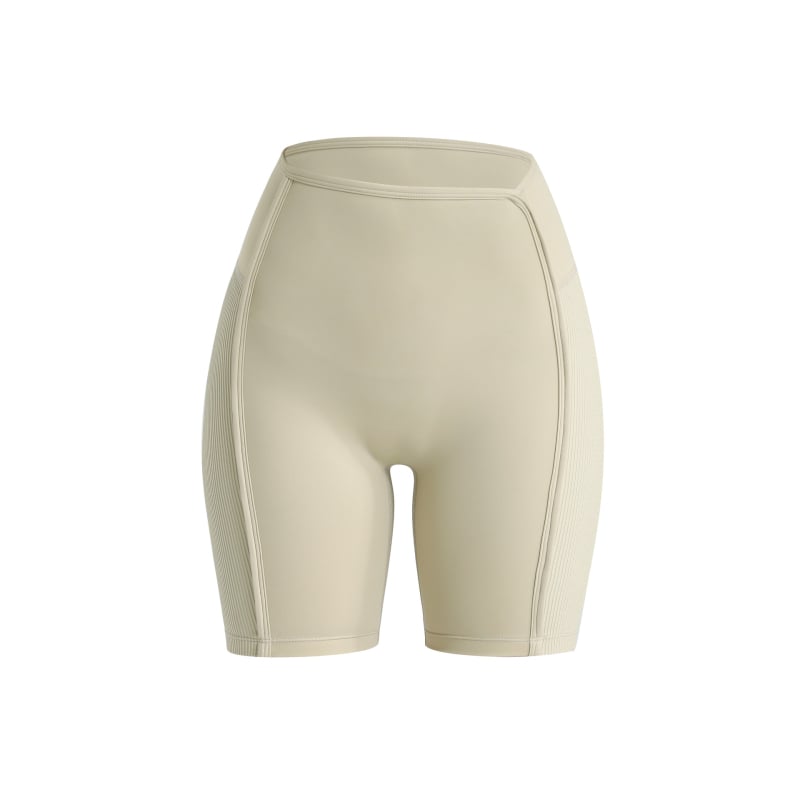 Ženske cropped fitness šorceve, visoki struk, podizanje stražnjice, nylon-spandeks 80/20, duljina 44–46 cm, visoka elastičnost, marka AAKVT