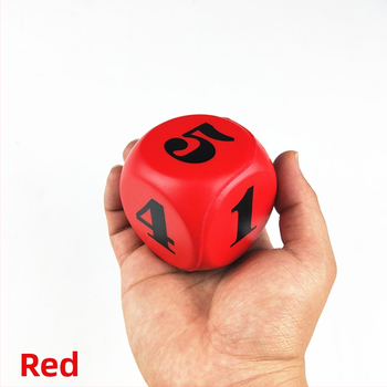 PU putų kubeliai, 6-pusių, minkštas švietėjiškas žaislas vaikams, pakuotė 600 vienetų