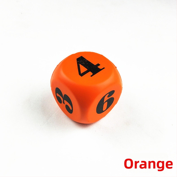 PU putų kubeliai, 6-pusių, minkštas švietėjiškas žaislas vaikams, pakuotė 600 vienetų