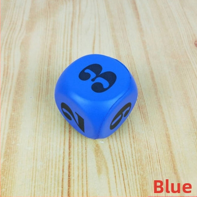 PU putų kubeliai, 6-pusių, minkštas švietėjiškas žaislas vaikams, pakuotė 600 vienetų