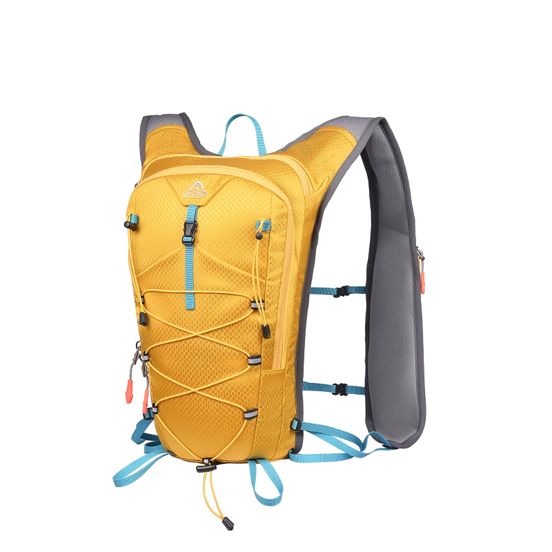 Rucsac pentru sporturi în aer liber: nylon impermeabil, respirabil, ultra-ușor, curele curbate, unisex