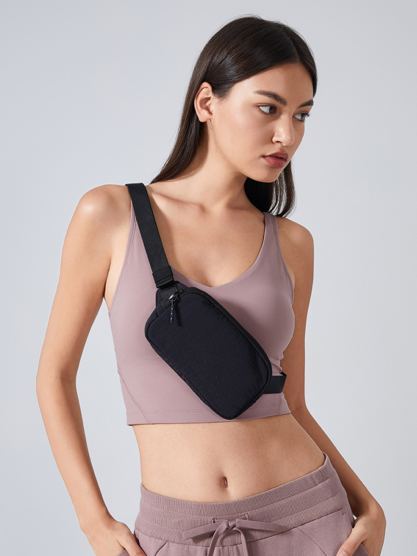 Sieviešu āra neilona telefona jostas soma velosipēdistiem, 0.7L, ūdensnecaurlaidīga un nolietojumizturīga