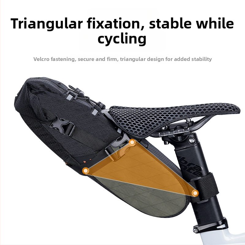 ENLEE jalgratta tagantkott, veekindel, maht 5.8L/8.8L, mudel E22140, materjal polüester + nailon, vooderdusega