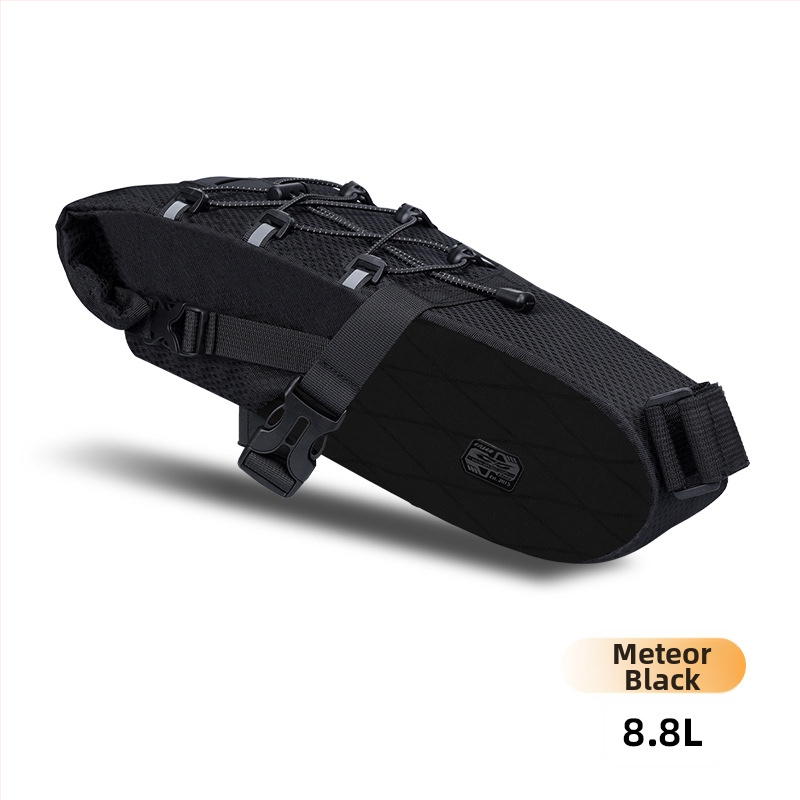 ENLEE jalgratta tagantkott, veekindel, maht 5.8L/8.8L, mudel E22140, materjal polüester + nailon, vooderdusega