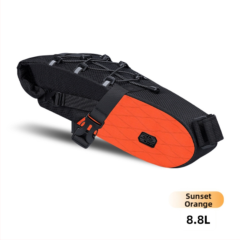 ENLEE jalgratta tagantkott, veekindel, maht 5.8L/8.8L, mudel E22140, materjal polüester + nailon, vooderdusega