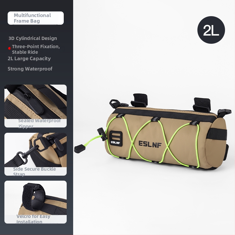 Jalgratta raamkott mägirattale ja maanteeratastele, esi raamkott, 2 L maht, mudel 985, materjal Silk flower