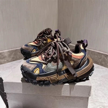 Cipele za prelaz rijeke - muške sportske tenisice u korejskom stilu, s protivkliznom podlogom, otporne na habanje, PU gornji dio i gumeni potplat, vezanje šnurkama